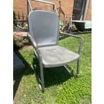Grey Metal Chair