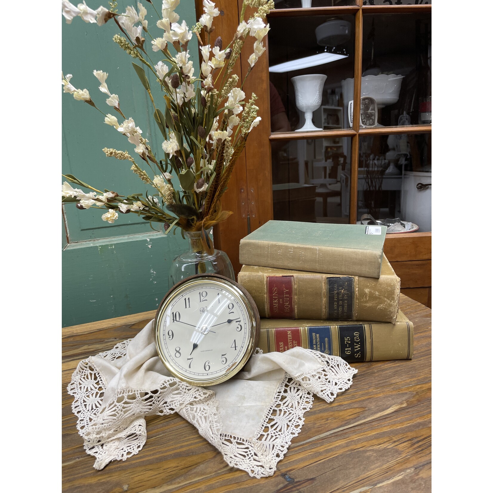 clock face Waxahachie Architectural Salvage