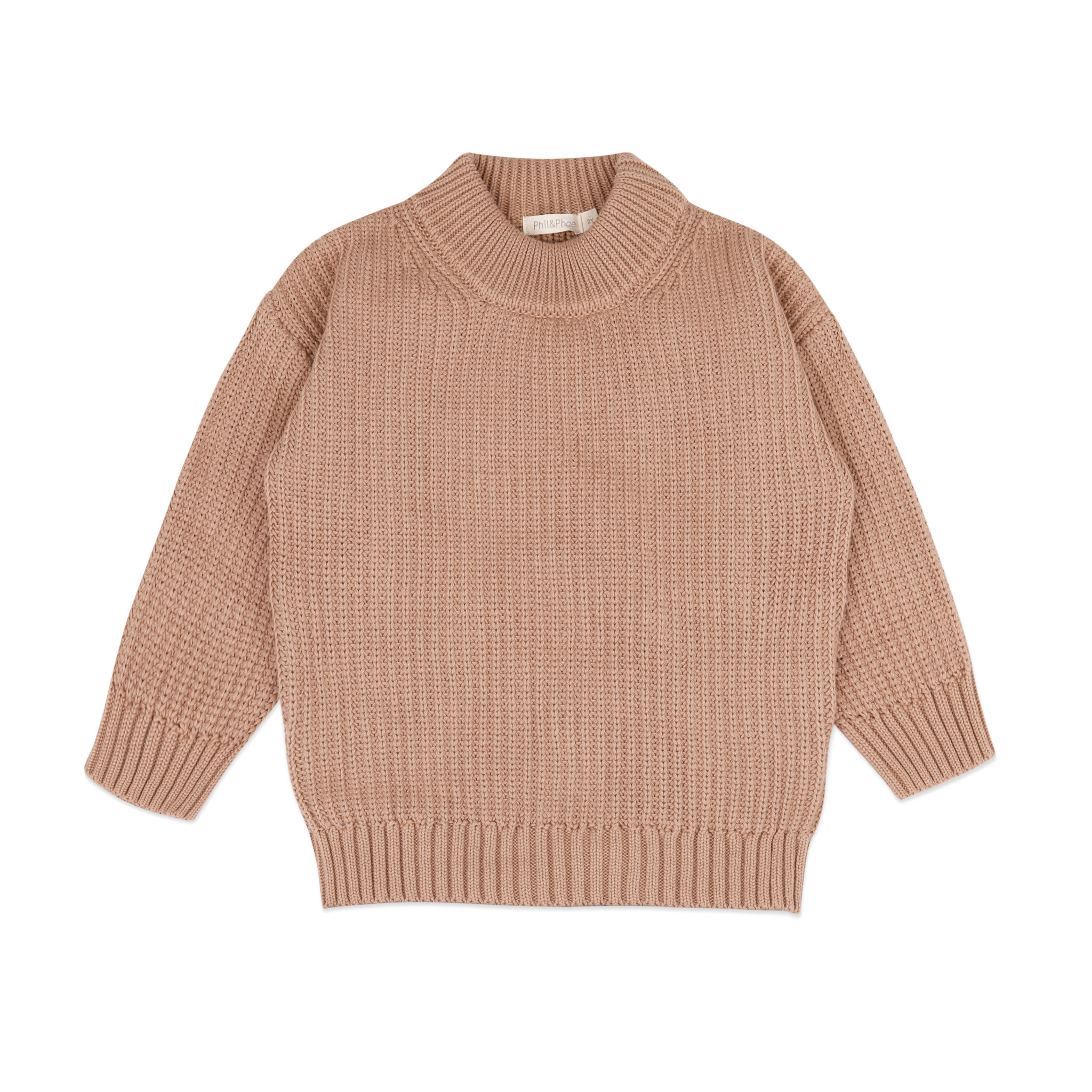 martelen Brig systeem Phil & Phae | Chunky Knit Sweater - Dusty Nude - Tinker | A Children's  Boutique