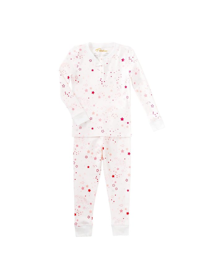 L/S Pajama Set - Twinkle Twinkle (Pink)
