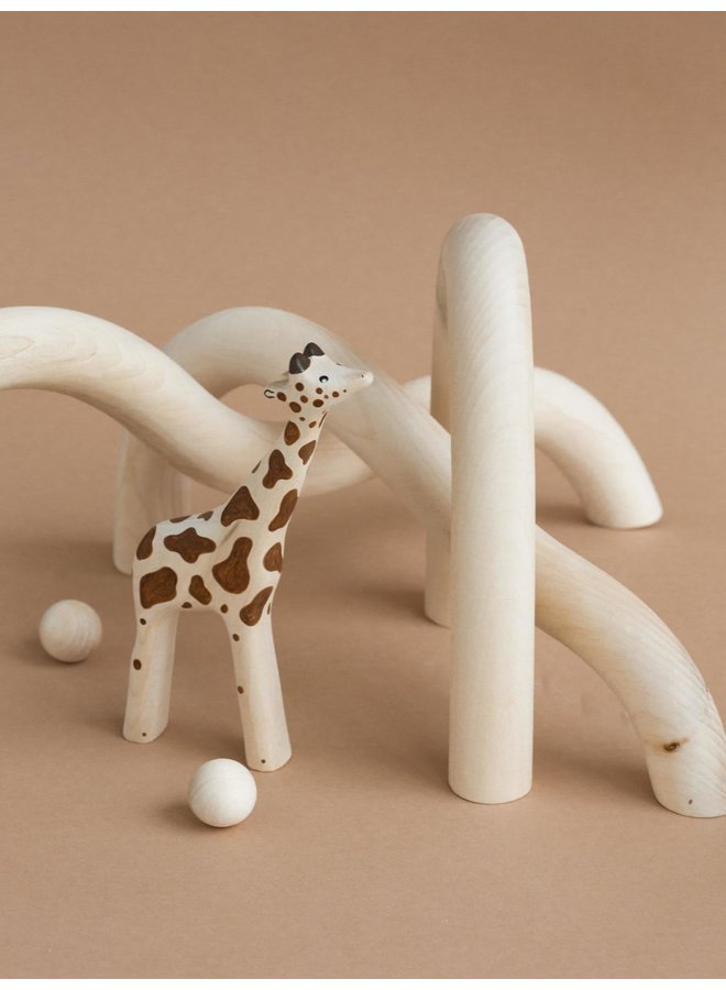 Magnetic Wooden Animal - Giraffe
