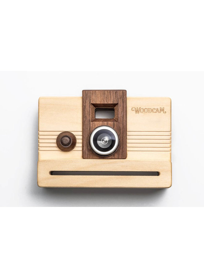 Wooden Digital Camera - Instant One 1.0 (Natural Stripes)