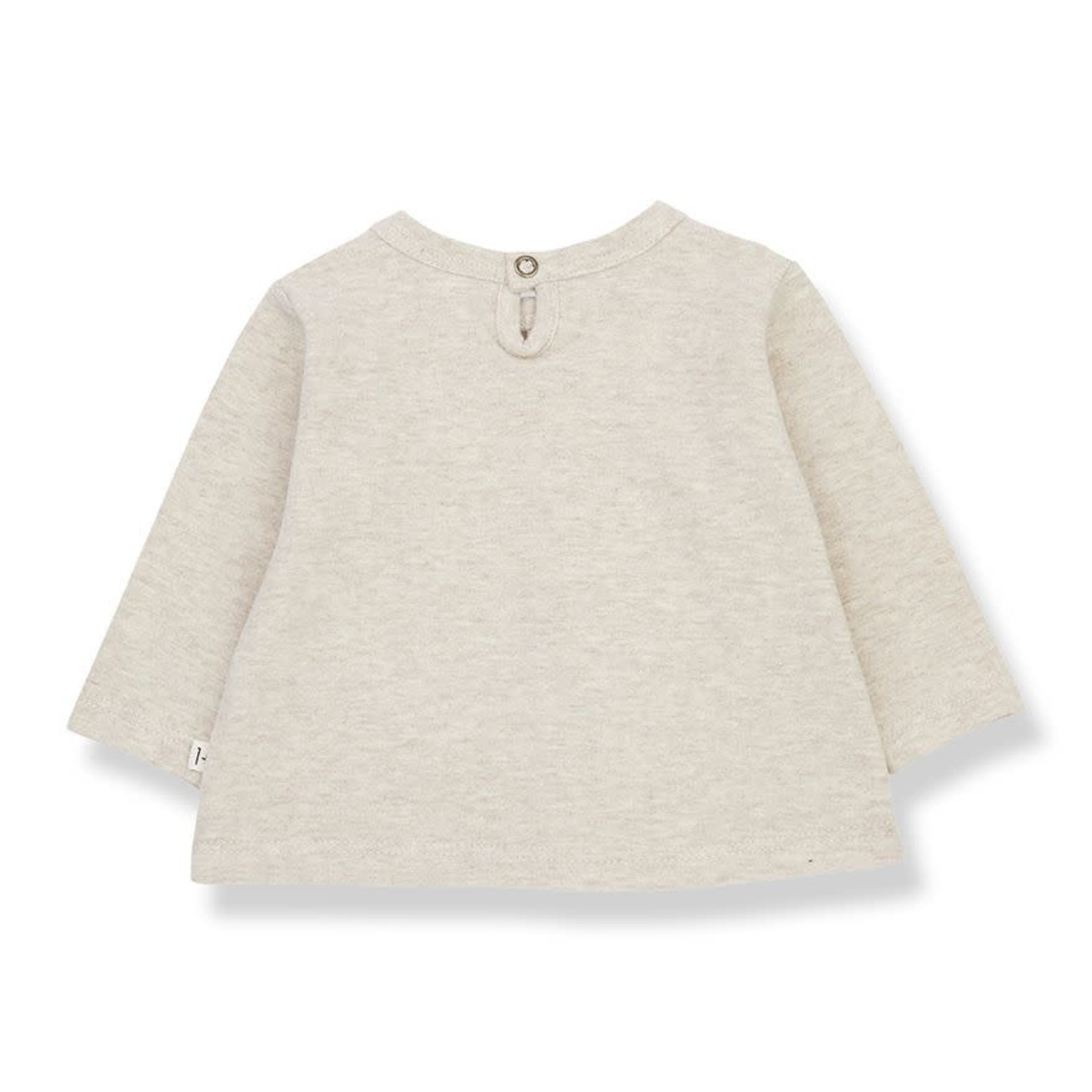 1+ in the Family 1+ in the Family | Dalia Girly Long Sleeve T-Shirt - Alabaster