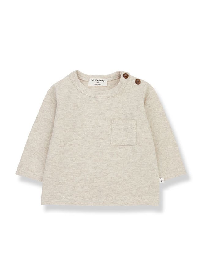 Oriol Long Sleeve T-Shirt - Alabaster