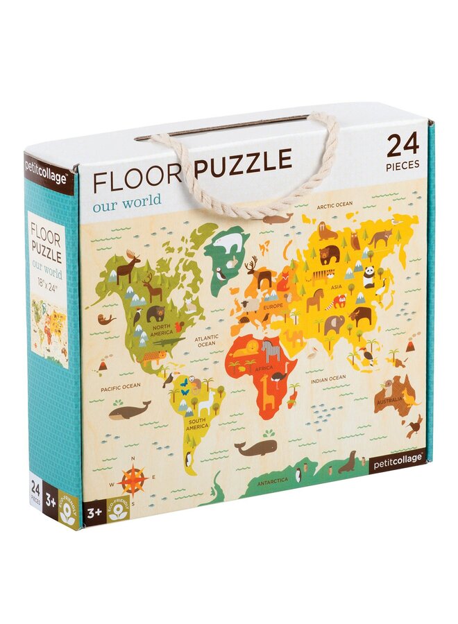 Floor Puzzle - Our World