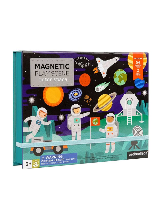 Magnetic Play Scene - Outer Space