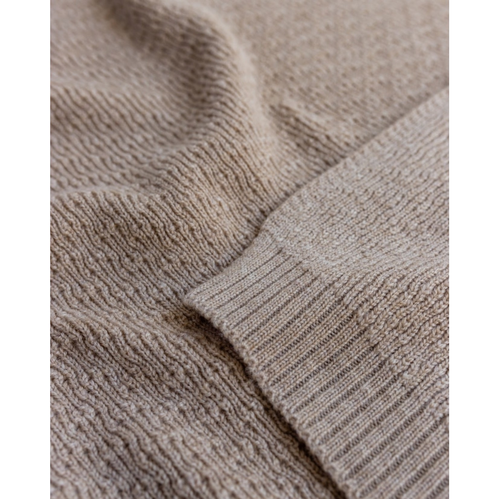 Hvid Knitwear Hvid | Dora Blanket (Sand)
