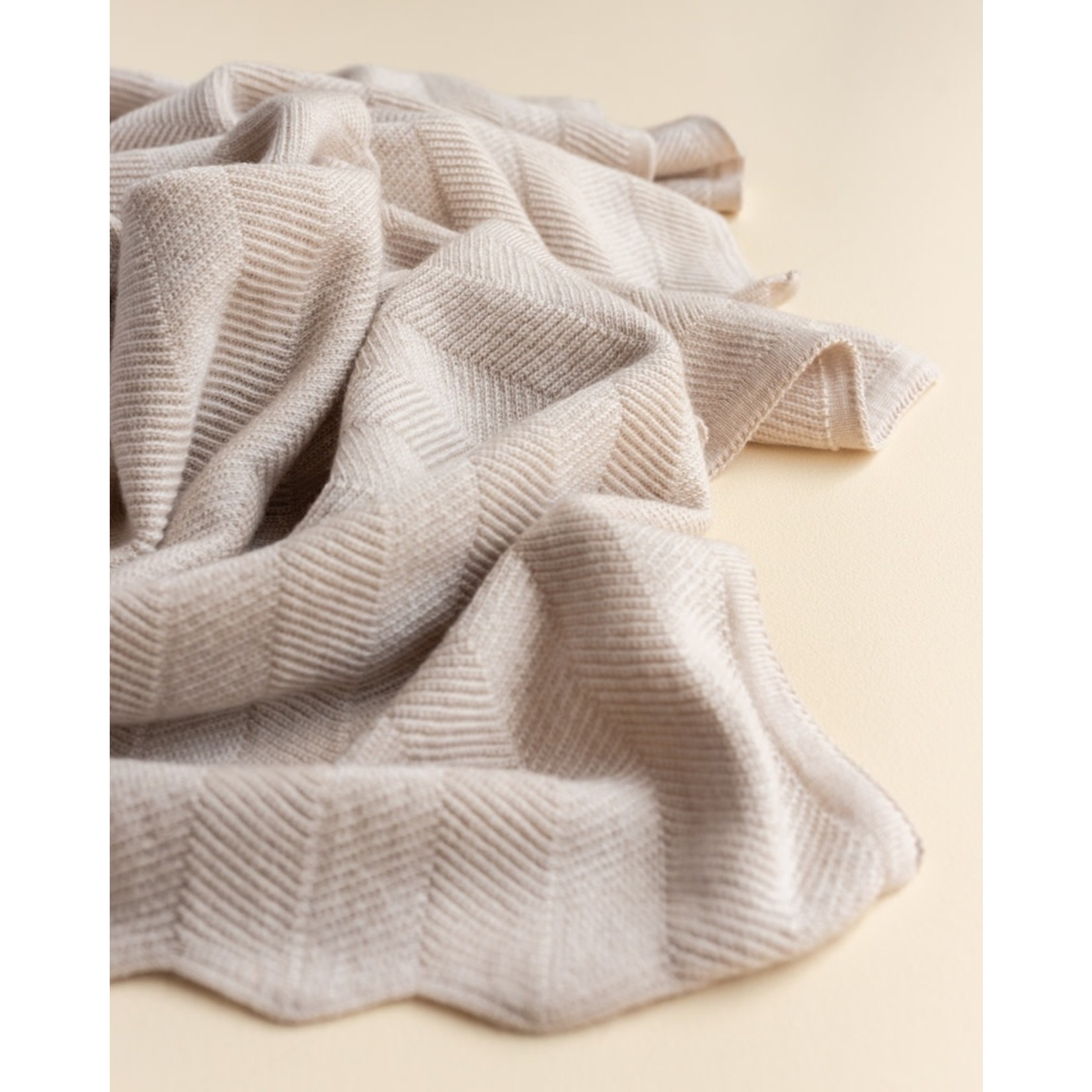 Hvid Knitwear Hvid | Freddie Blanket (Off-White)