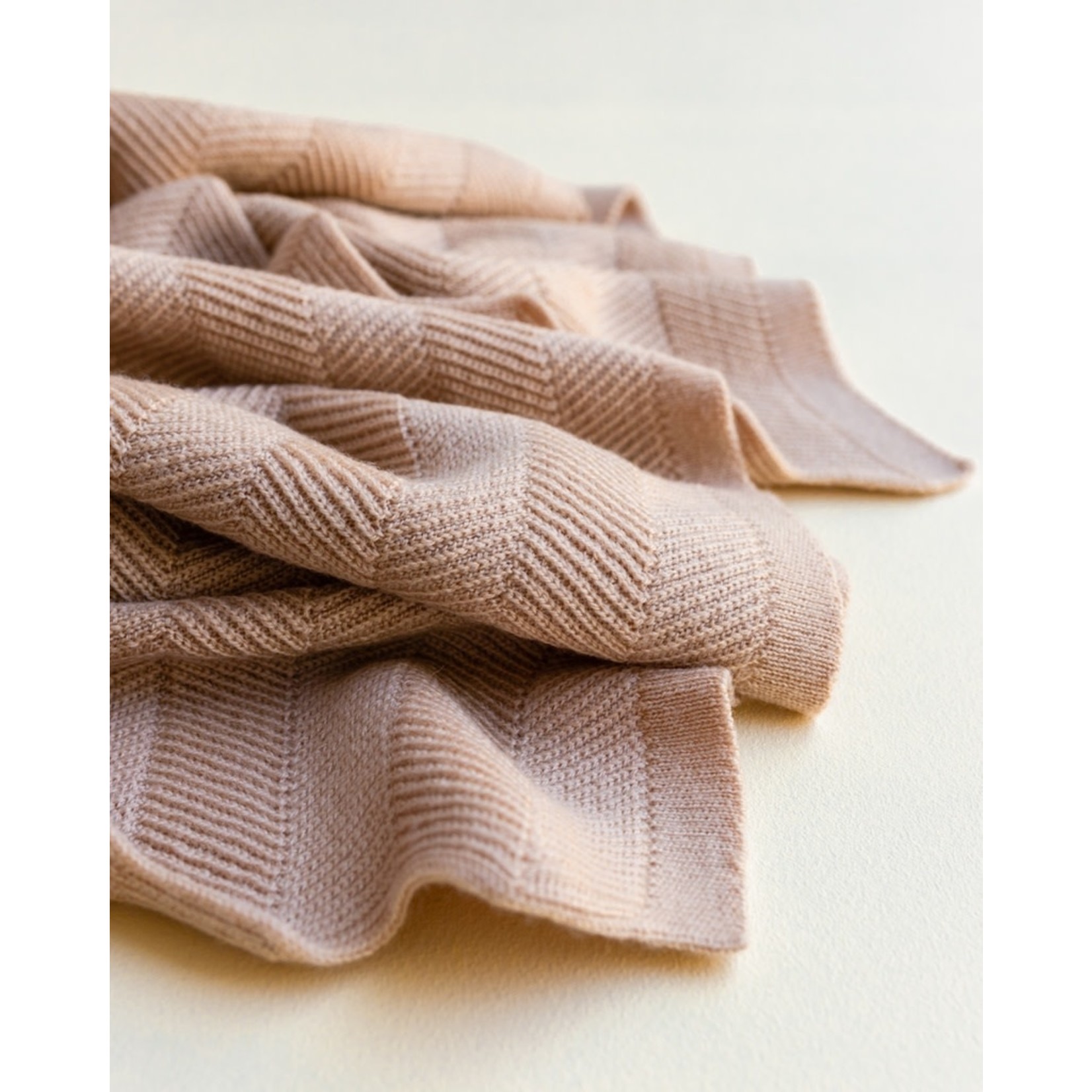 Hvid Knitwear Hvid | Freddie Blanket (Rose)