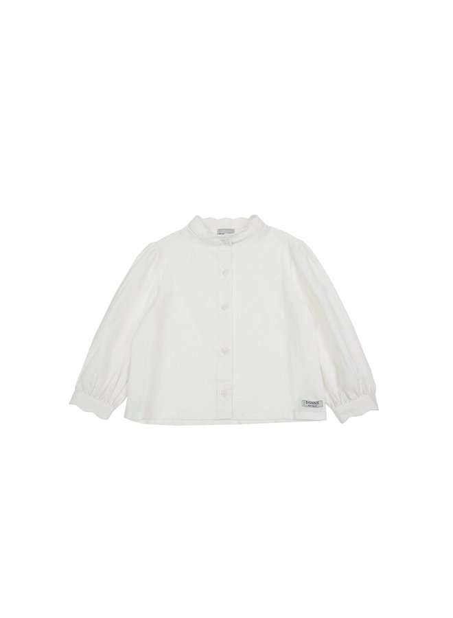 Flo Blouse - Crisp White