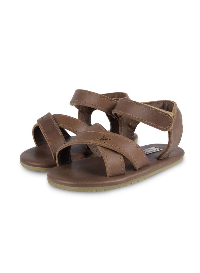 Tobi Sandal - Cognac Classic Leather