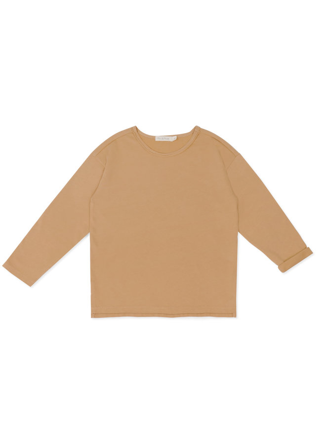 Oversized Tee L/S - Mellow Apricot