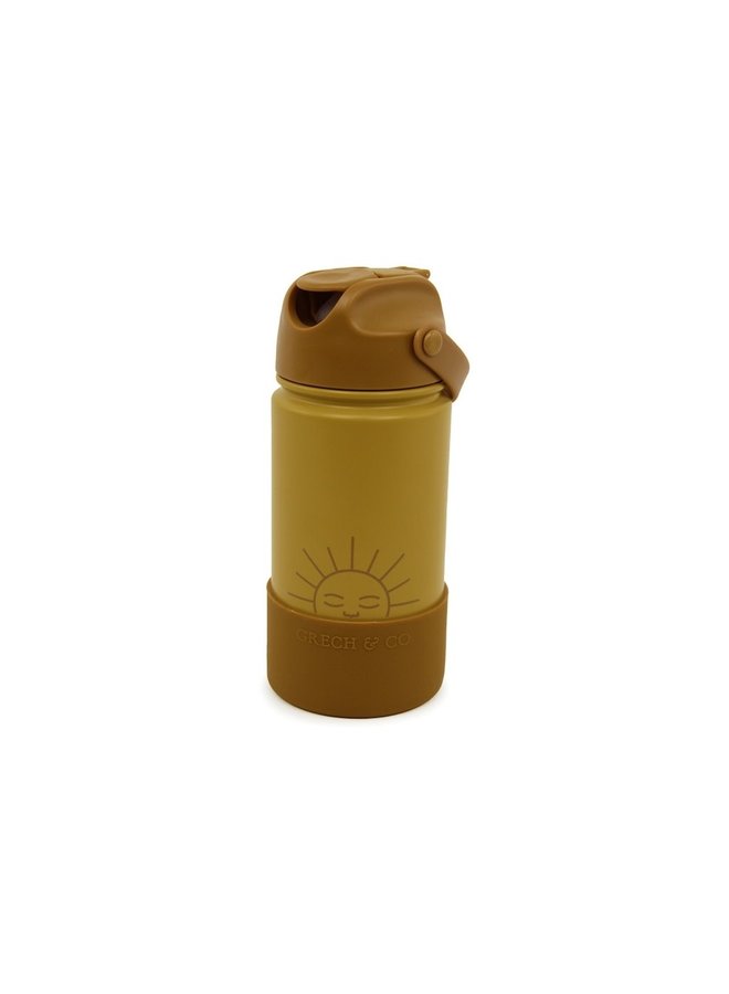 Thermo Drinking Bottle (14 oz) - Wheat