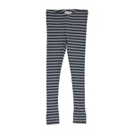 MarMar Copenhagen Stripe Leggings - Blue/Grey Melange