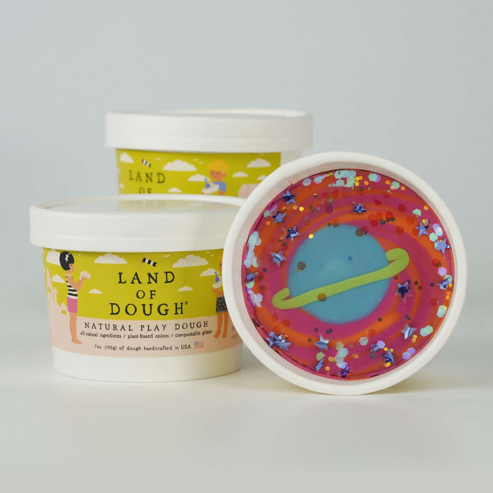 Land of Dough Land of Dough | Luxe Dough Cup - Saturn Sparkle