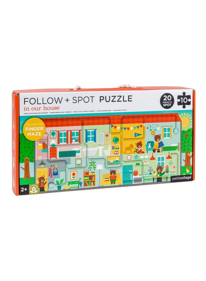Follow & Spot Puzzle - In Our House