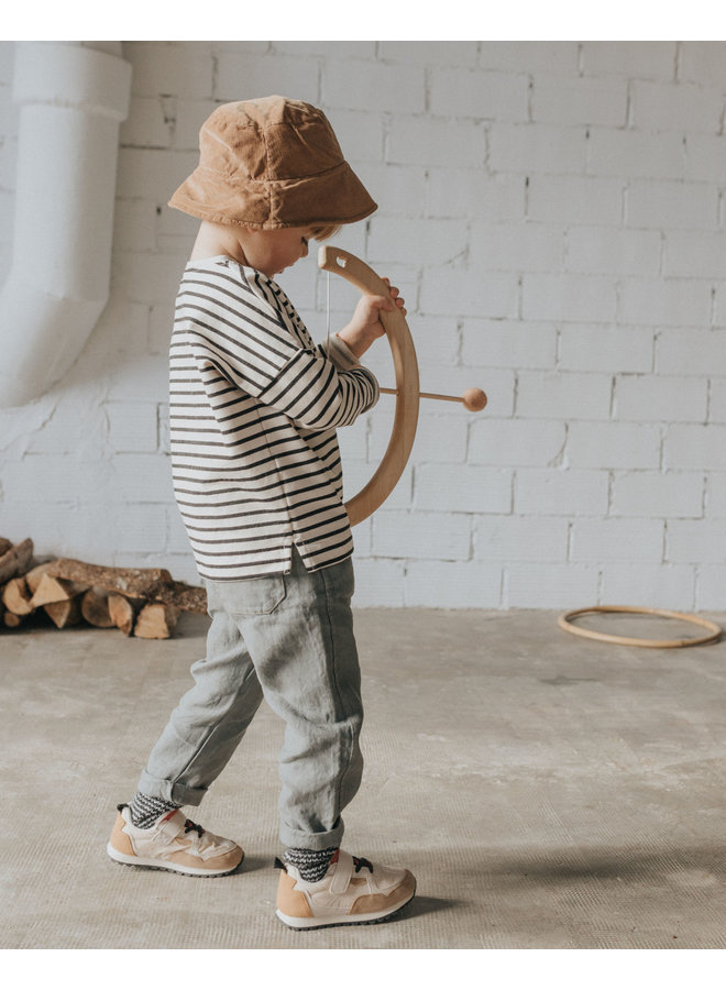 Sailor Stripes Sweatshirt - Sand