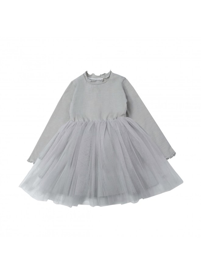 Perla Dress - Lavender Grey