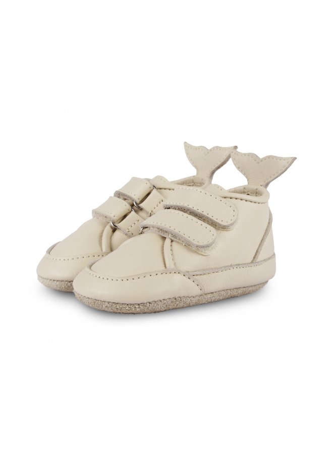 Levin Shoes - Cream Leather