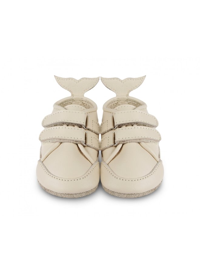 Levin Shoes - Cream Leather