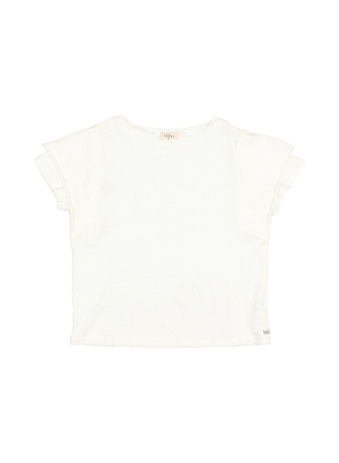 Cotton Linen T-Shirt - Ecru