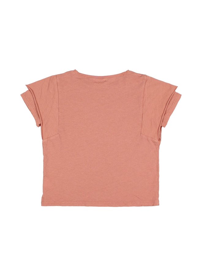 Cotton Linen T-Shirt - Siena