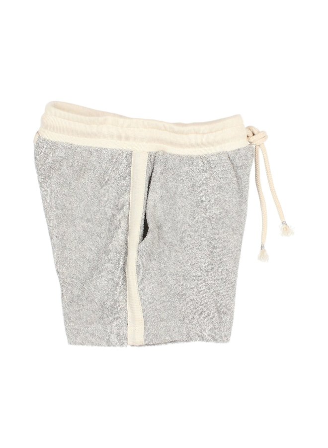 Terry Cloth Shorts - Grey