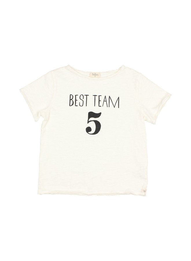 Best Team T-Shirt - Ecru