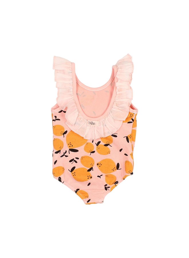 Lemon Swimsuit - Peach