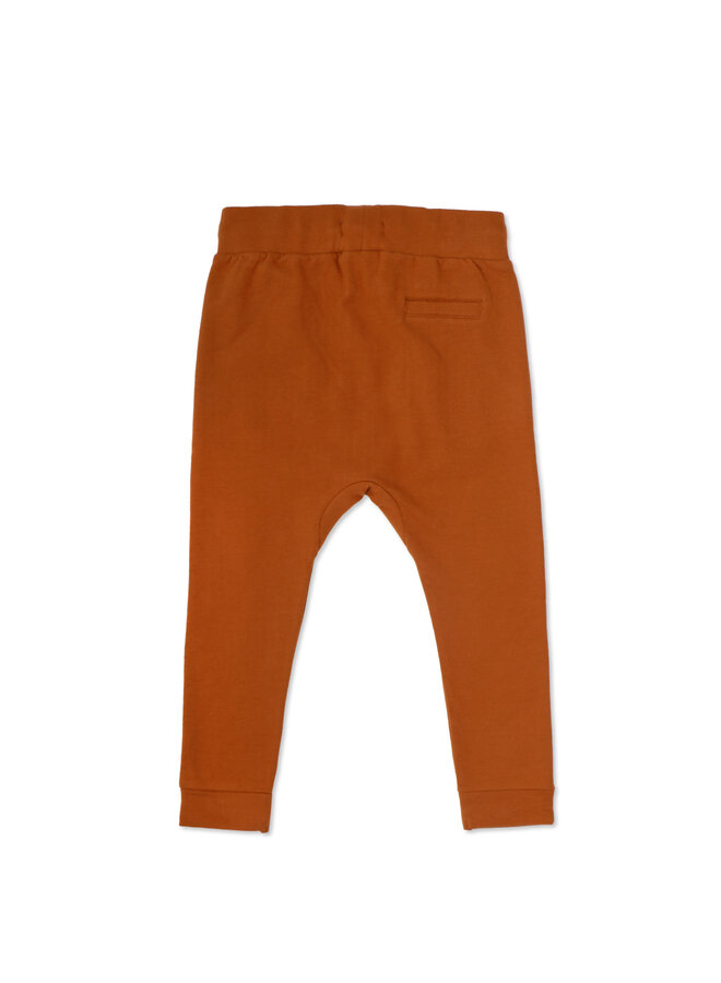 Phil & Phae | Drop-Crotch Baby Pants - Burnt Sienna