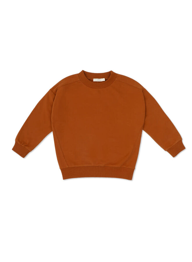Phil & Phae | Oversized Sweater - Burnt Sienna
