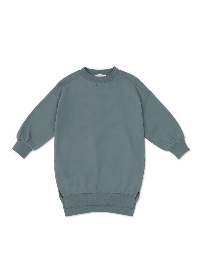 Phil & Phae | Chunky Sweater Dress - Washed Emerald