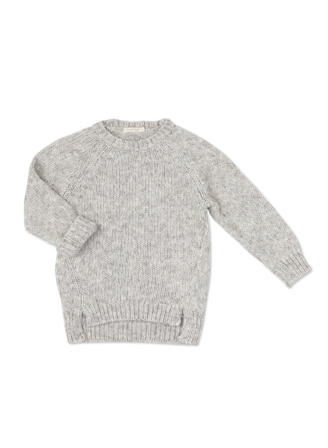 Phil & Phae | Recy-Blend Knit Sweater - Ash Melange