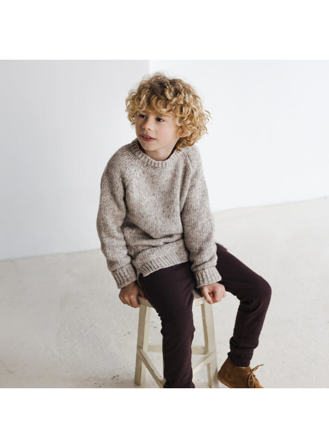 Phil & Phae | Recy-Blend Knit Sweater - Ash Melange