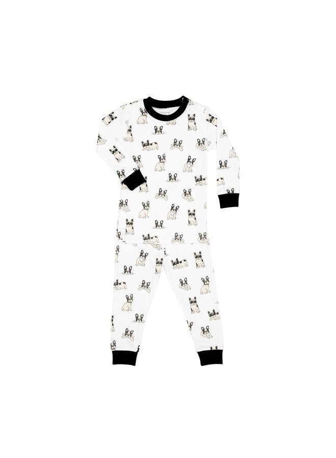 Two Piece PJ Set - French Bulldog