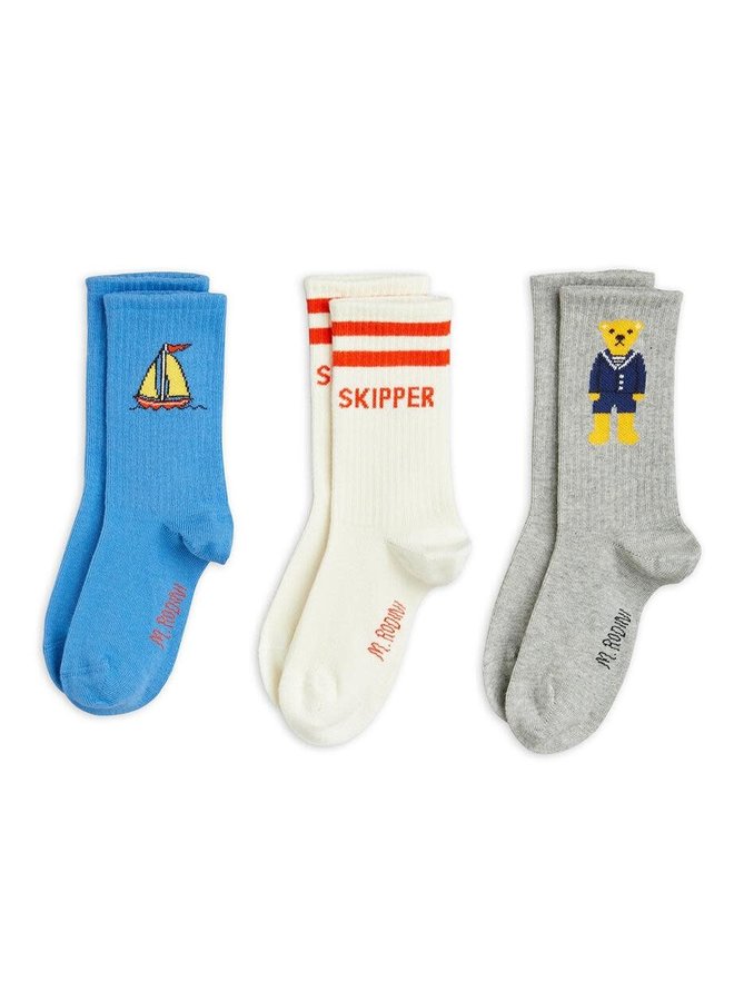 Skipper - 3 Pack Socks