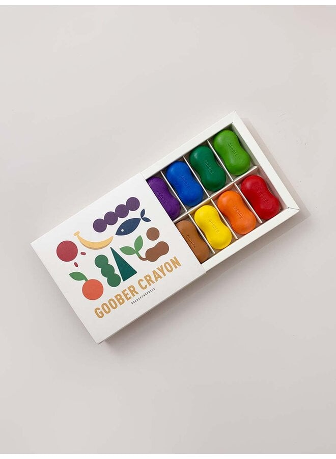 Peanut crayons - Goober - Teia Education & Play