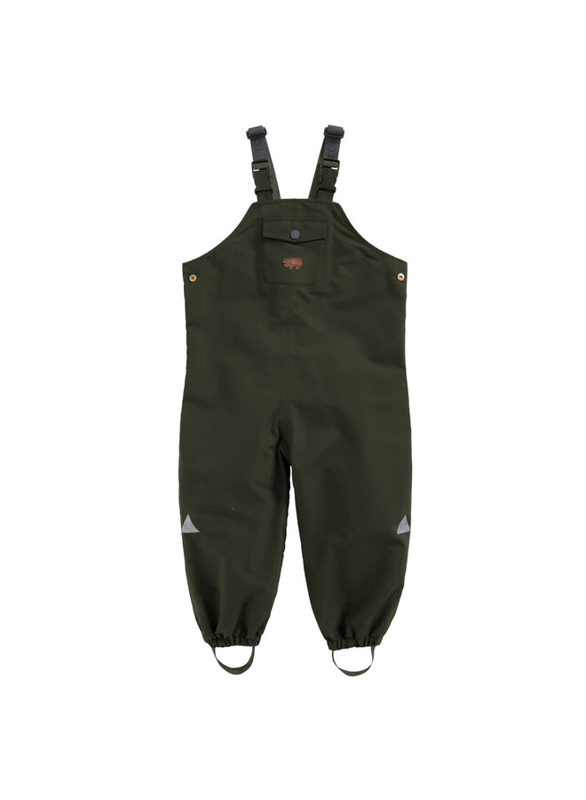 Waterproof Dungarees - Olive