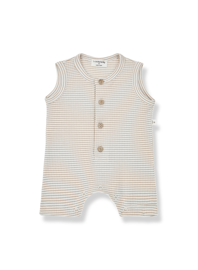 Pino Romper - Clay-Ivory