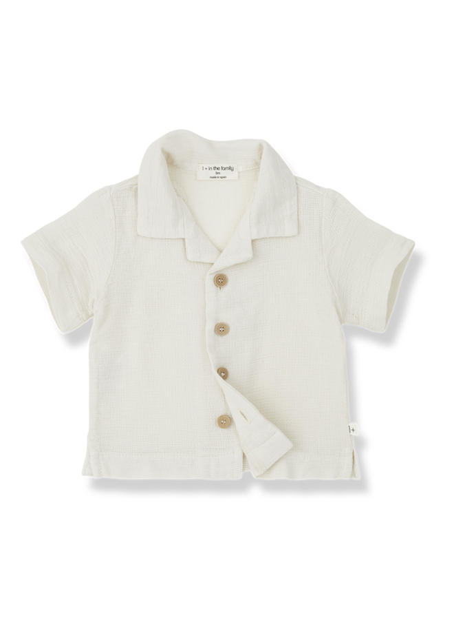 David Short-Sleeve Shirt - Ivory