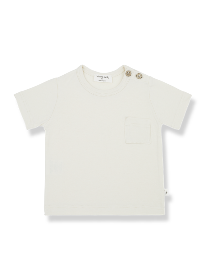 Leon Short-Sleeve T-Shirt - Ivory