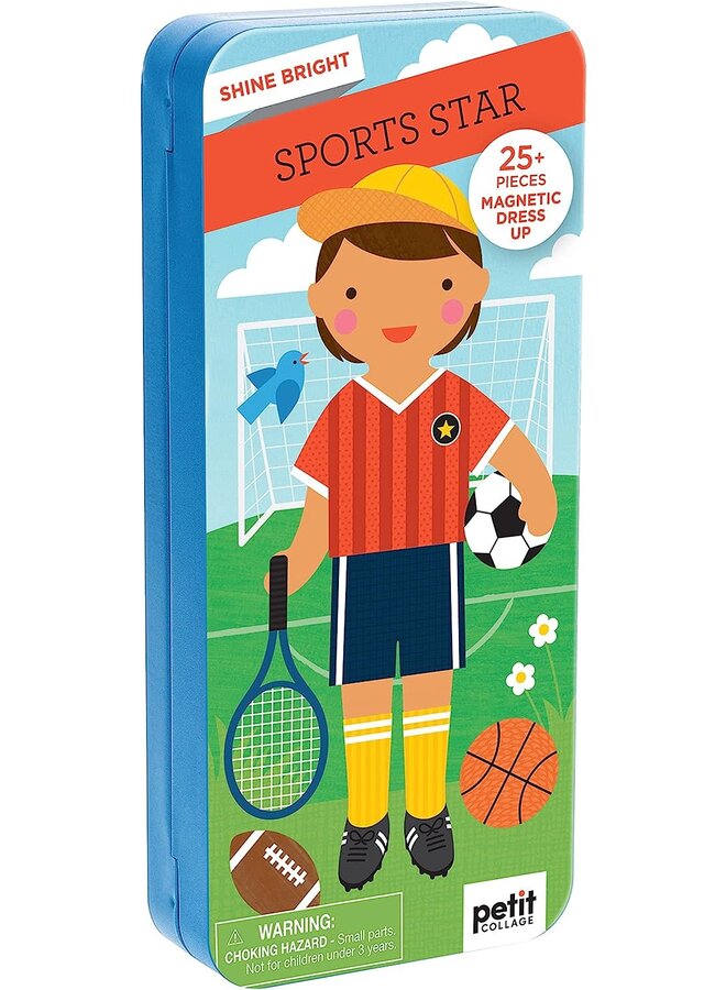 Shine Bright Magnetic Dress Up - Sports Star