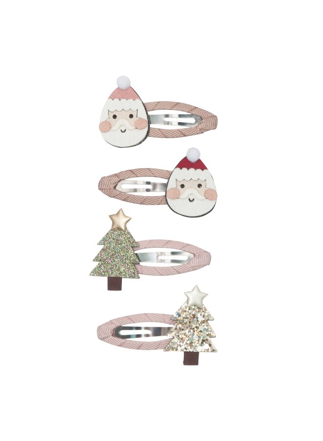 Santa & Tree Clips