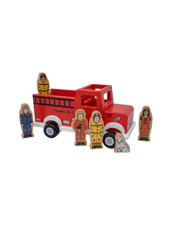 To the Rescue Magnetic Fire Truck