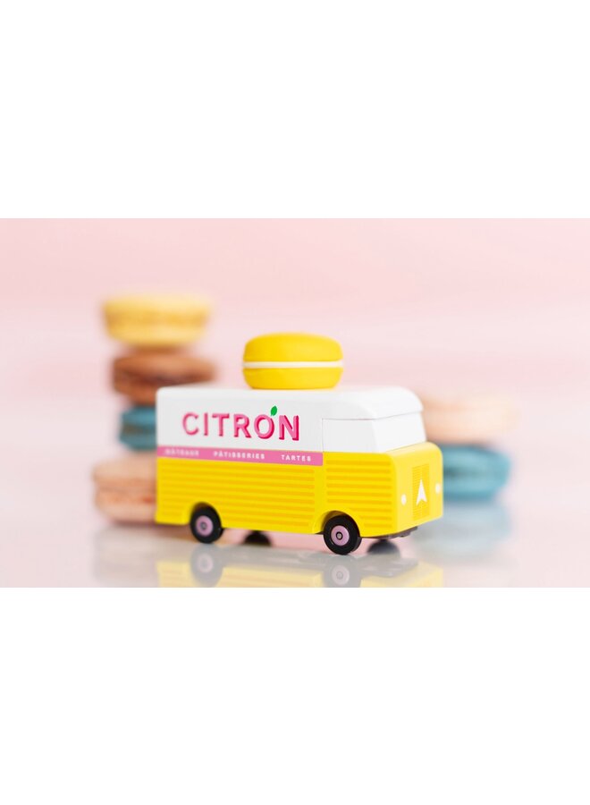CandyCar | Citron Macaron Van