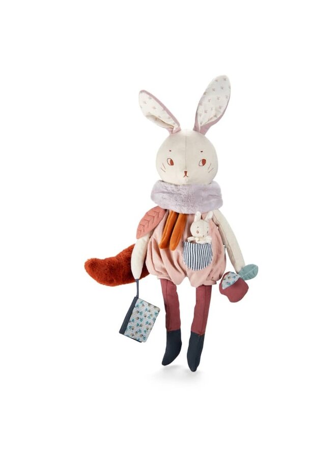 Lune the Rabbit Stuffed Activity Toy