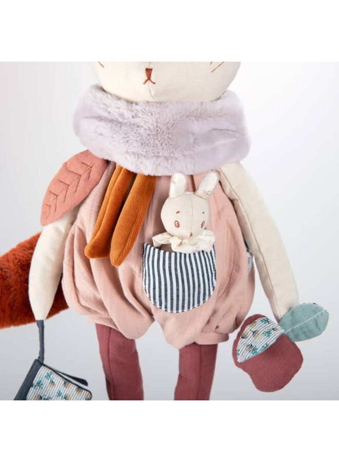 Lune the Rabbit Stuffed Activity Toy