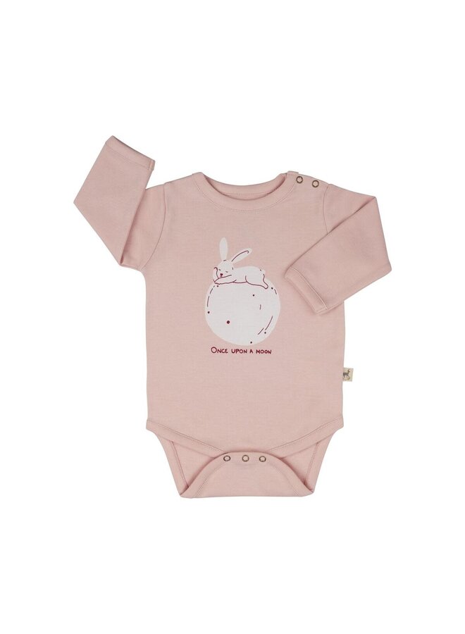 Once Upon a Moon Onesie - Peach Whip