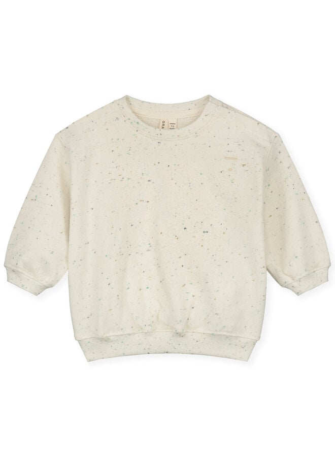 Baby Dropped Shoulder Sweater GOTS - Sprinkles