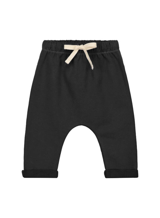 Baby Pants GOTS - Nearly Black